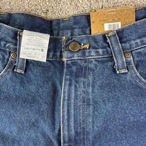 Carhartt B460 Mens 38/32 Relaxed Fit Straight Leg Jeans Vintage Blue Utility NWT
